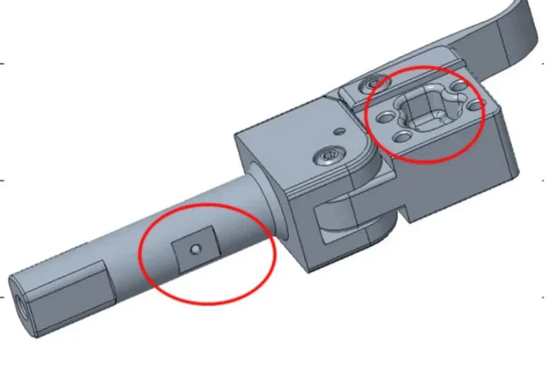 G4 Folding Companent (A Version) - Kugoo Escooter
