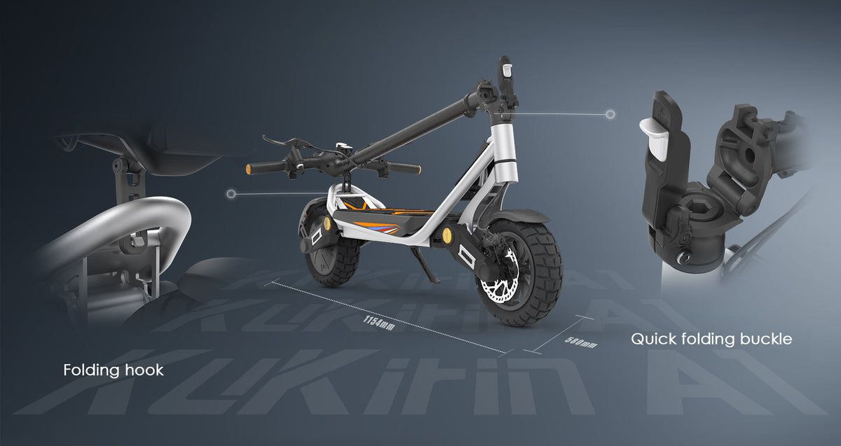 KuKirin A1 Electric Scooter detail image 16