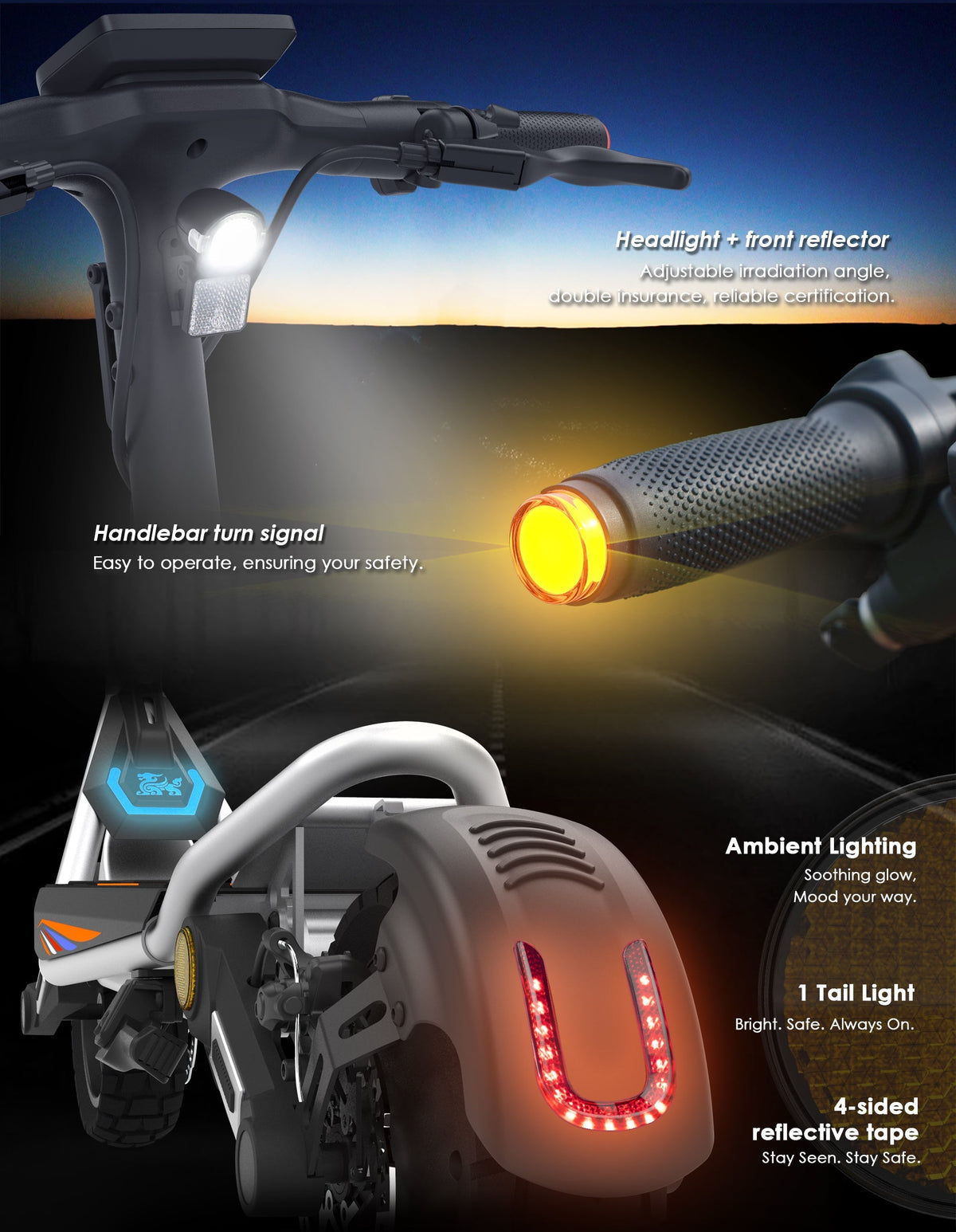KuKirin A1 Electric Scooter detail image 9