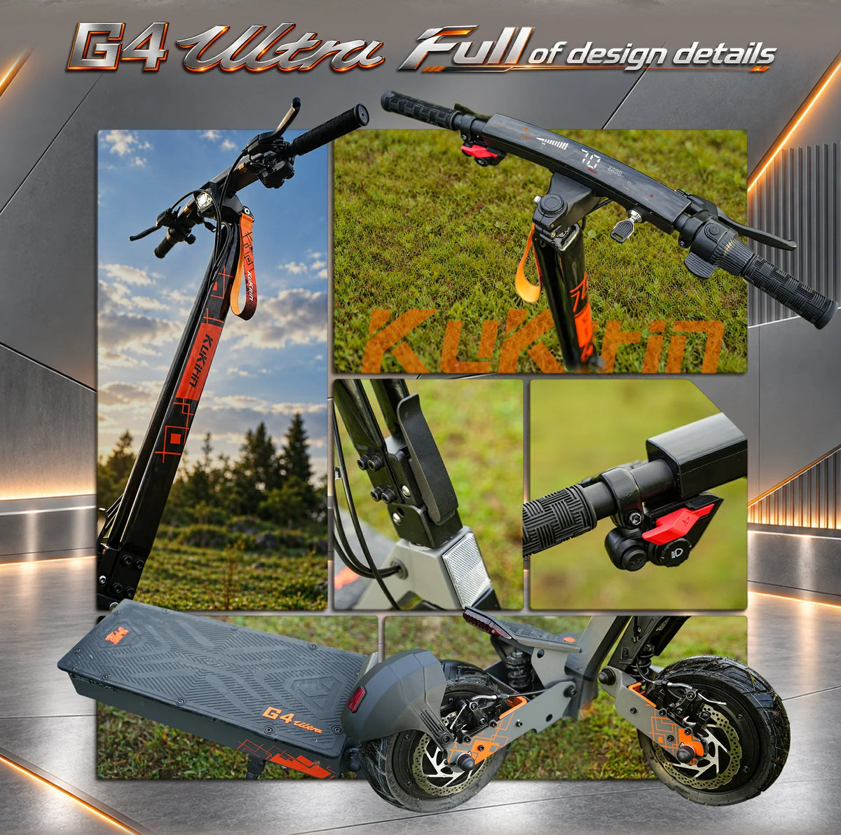 KuKirin G4 Ultra Electric Scooter detail image 15