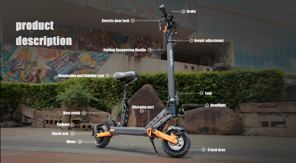 KuKirin G2 Pro 2026 Electric Scooter detail image 3