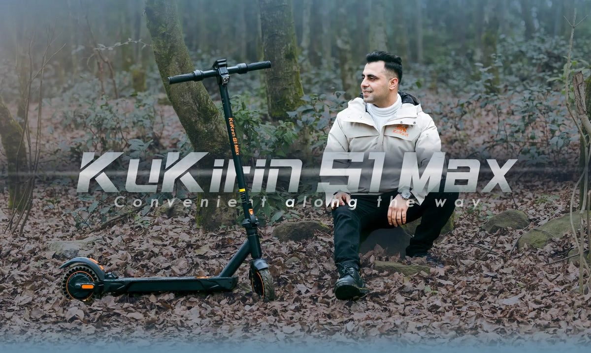 KuKirin S1 Max elektromos roller részletkép 1