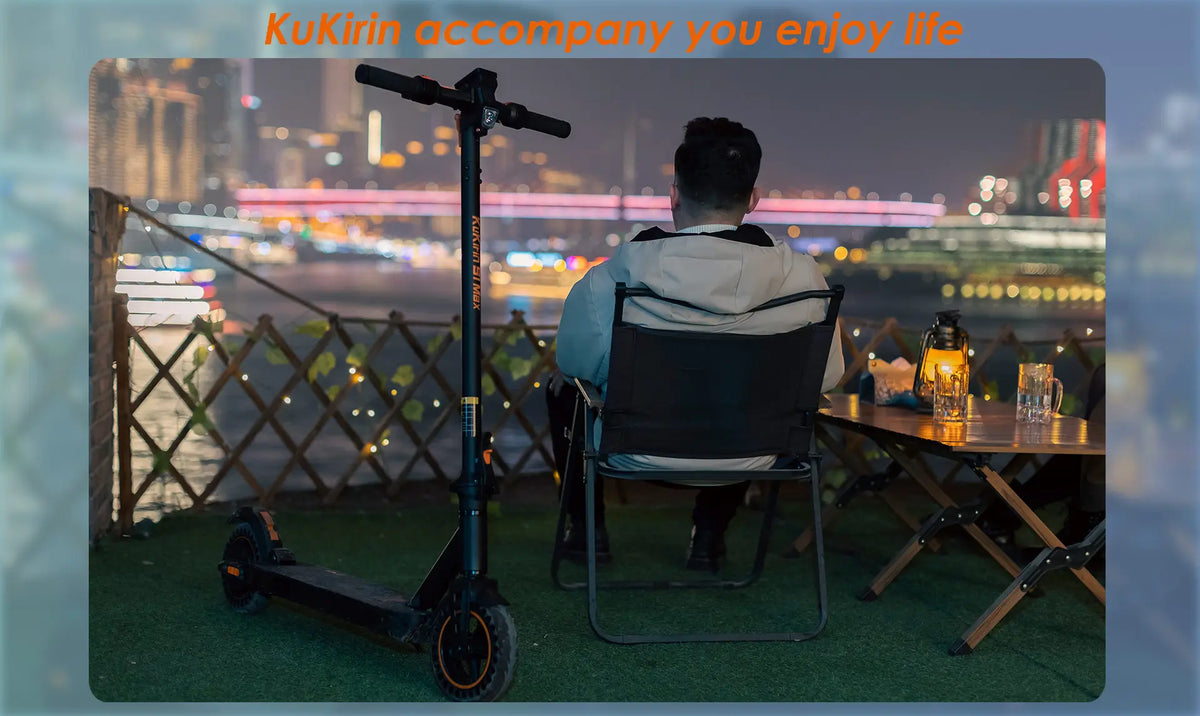 KuKirin S1 Max elektromos roller részletkép 15