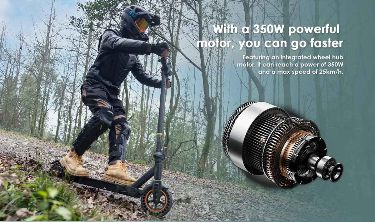 KuKirin S1 Max elektromos roller részletkép 7