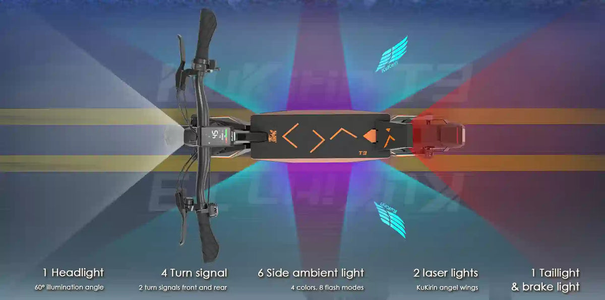 KuKirin T3 Electric Scooter detail image 13